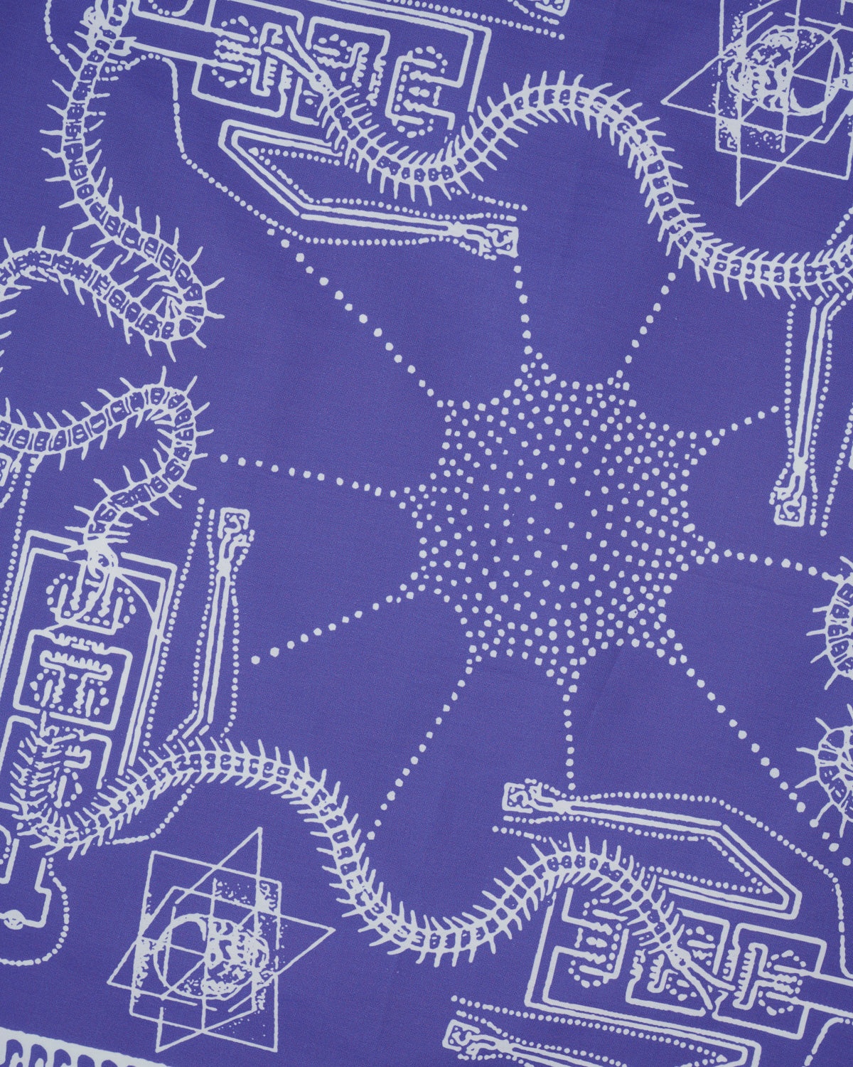 Zipper Bandana - Purple - 2