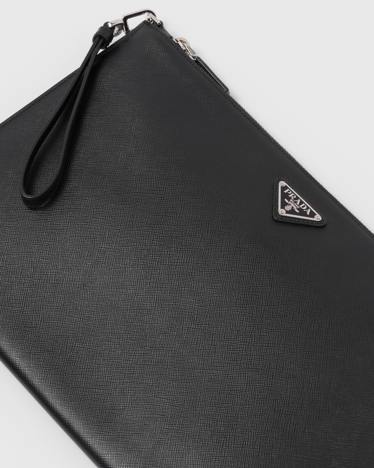 Saffiano Leather Pouch - 5