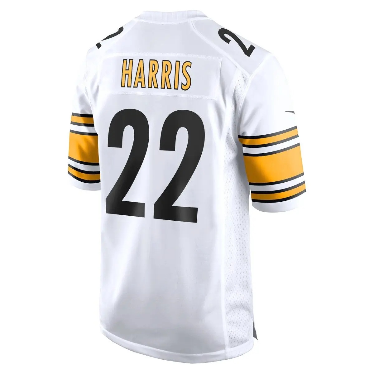 Men's Nike Najee Harris White Pittsburgh Steelers Game Jersey - 7