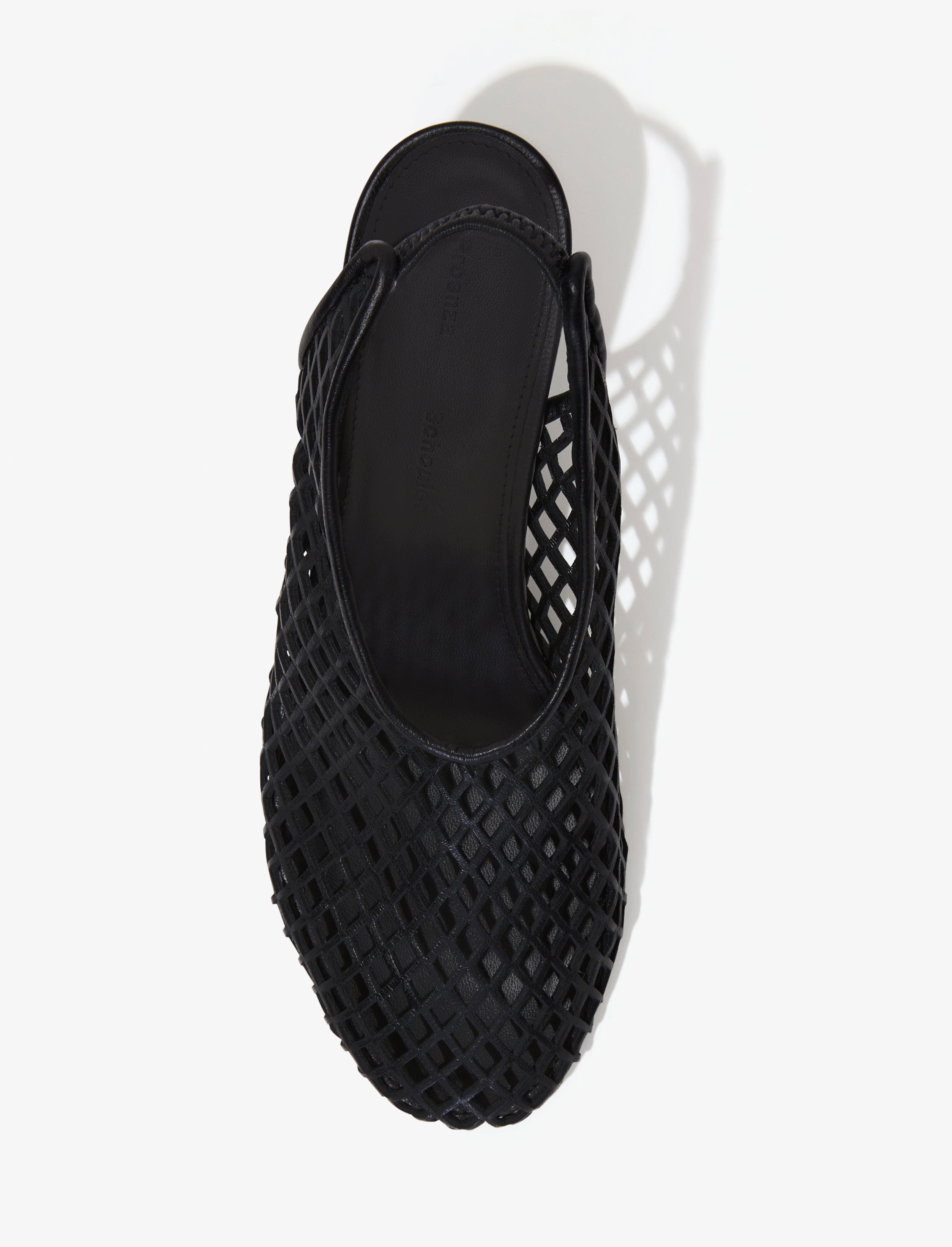 Tee Perforated Slingback Pumps - 4