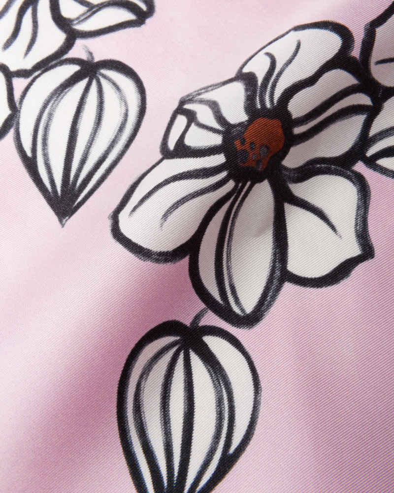 Prada Printed twill scarf outlook