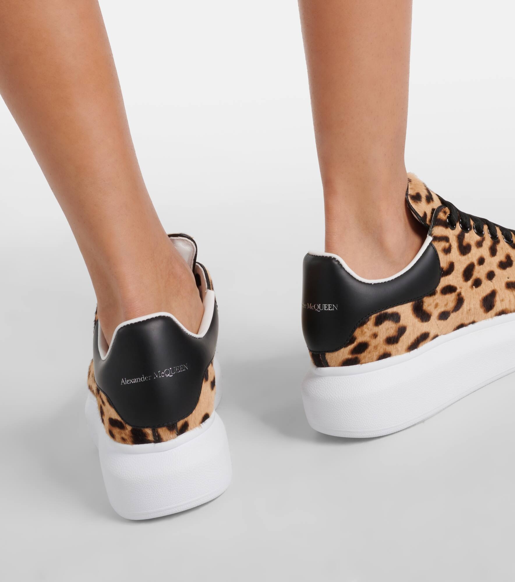 Athletic Shoes Alexander Mcqueen Trainers Leopard Print
