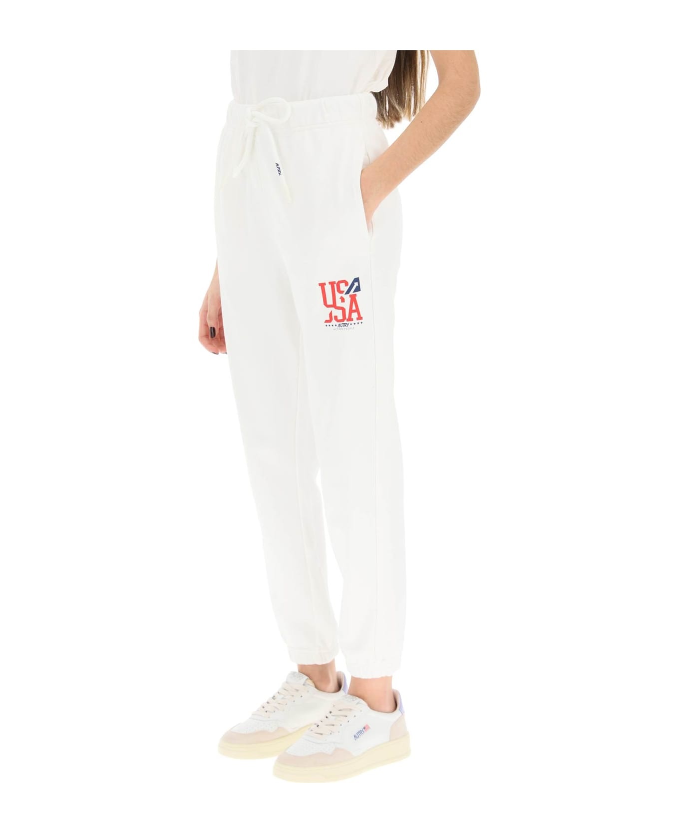 White Cotton Pants - 4