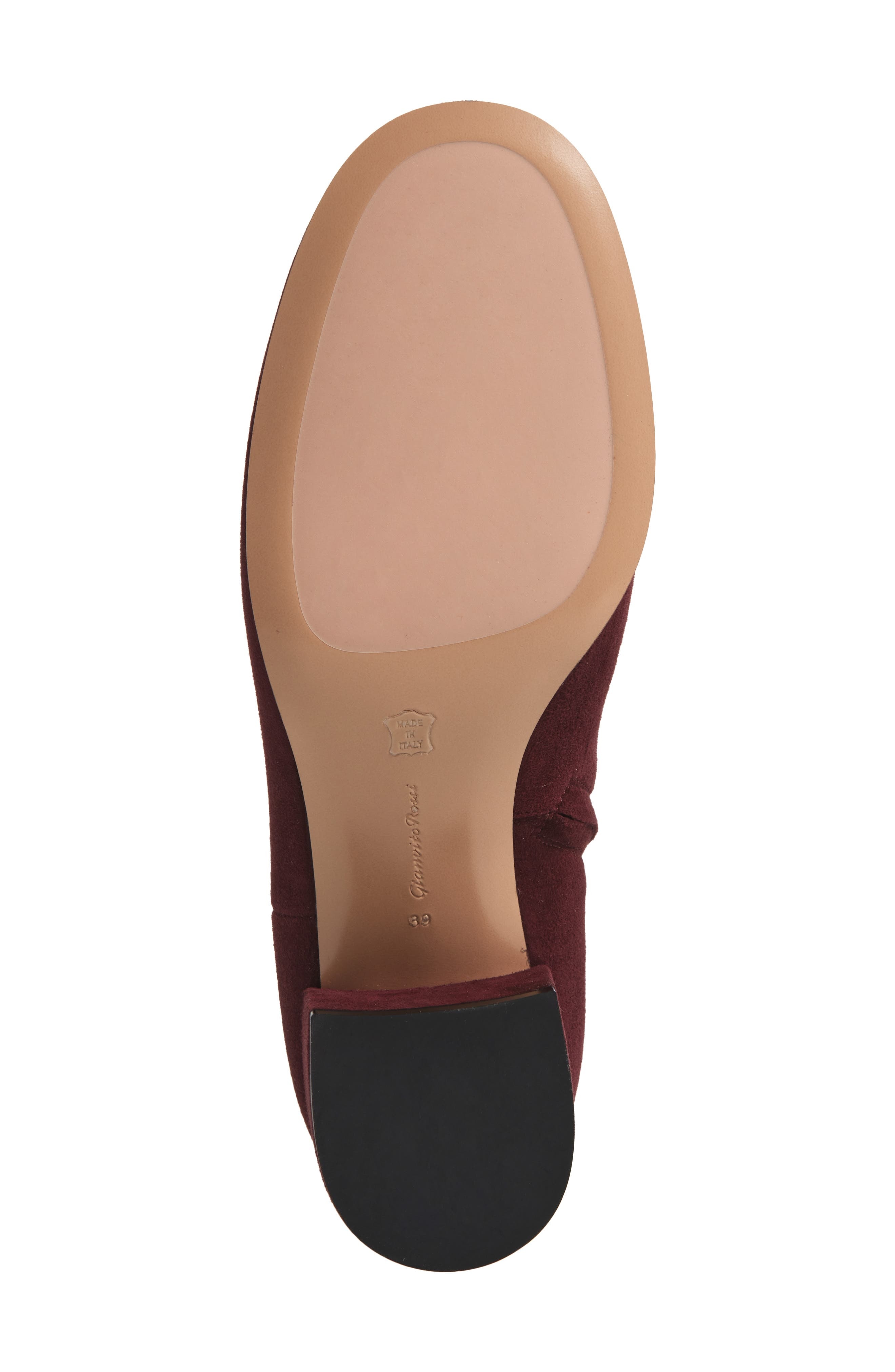 Gianvito Rossi Joelle Block Heel Bootie in Royale at Nordstrom - 6