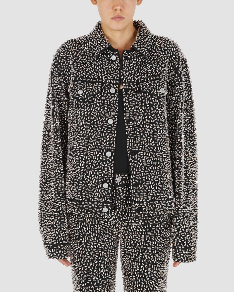 UNISEX STUDDED DENIM JACKET MADE TO ORDER 6