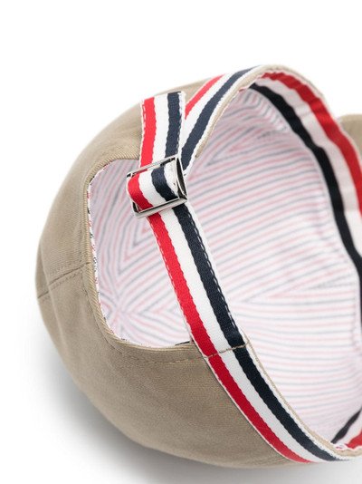 Thom Browne embroidered-turtle cotton cap outlook
