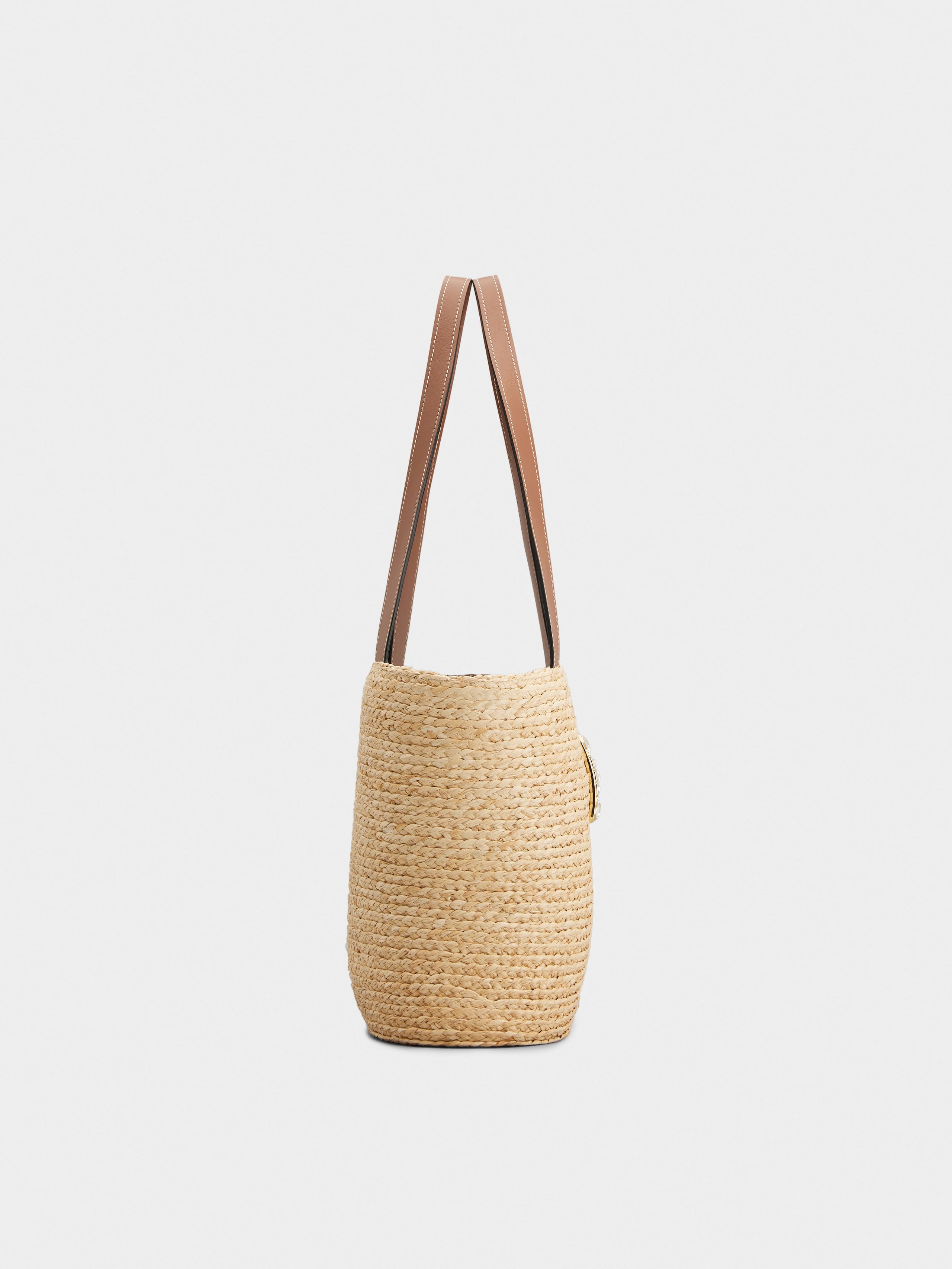 Small Shopping Bag in raffia - 2