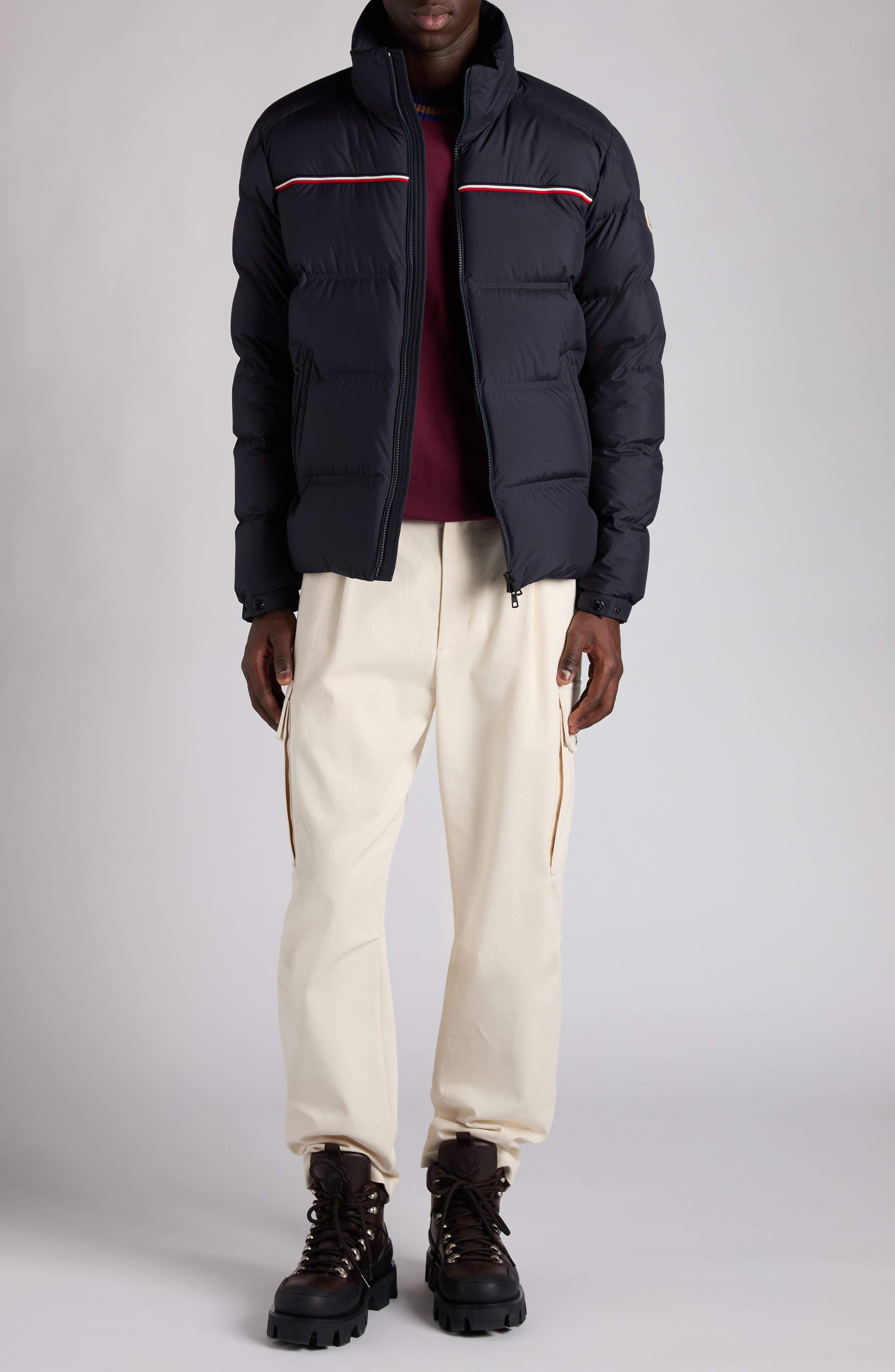 Moncler Bouvaque Down Puffer Jacket in Dark Navy Blue at Nordstrom - 2