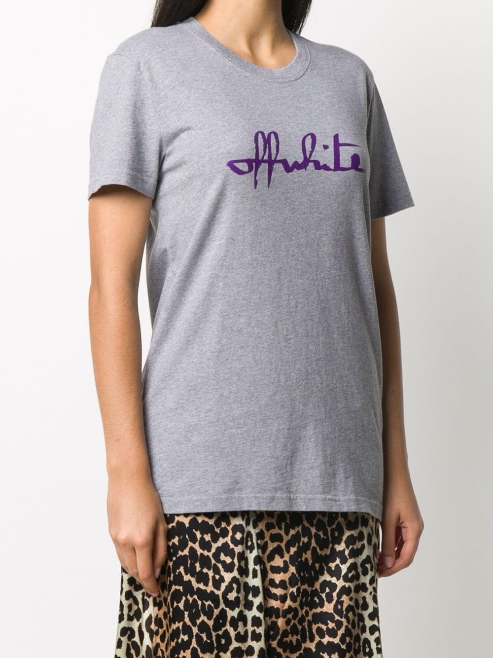 logo-print T-shirt - 3