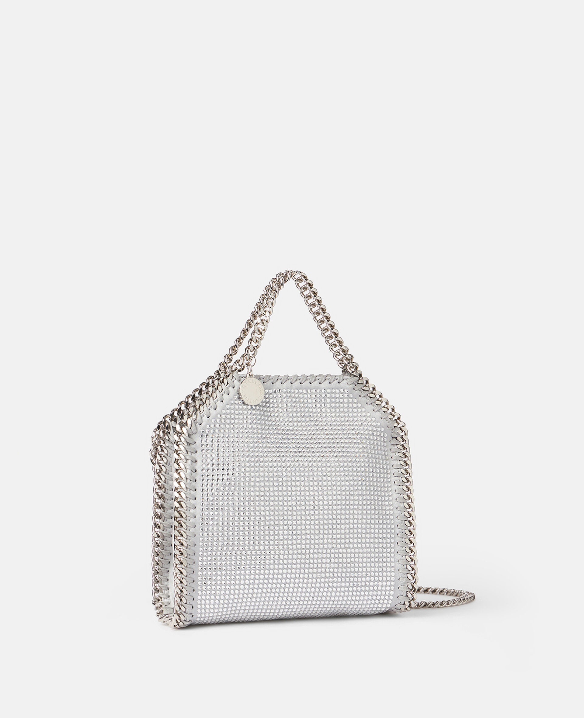 Falabella Crystal Mesh Mini Tote Bag - 2