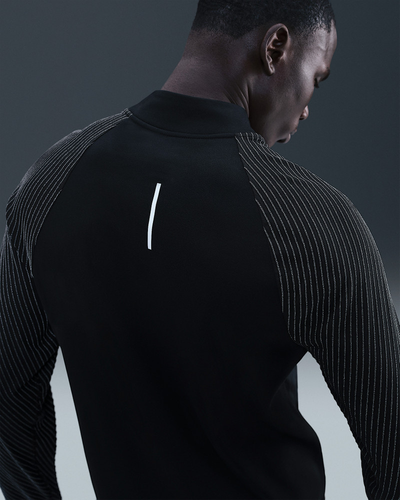 Nike Nike Men's Dri-FIT 1/2-Zip Running Top with Reflective Accents outlook