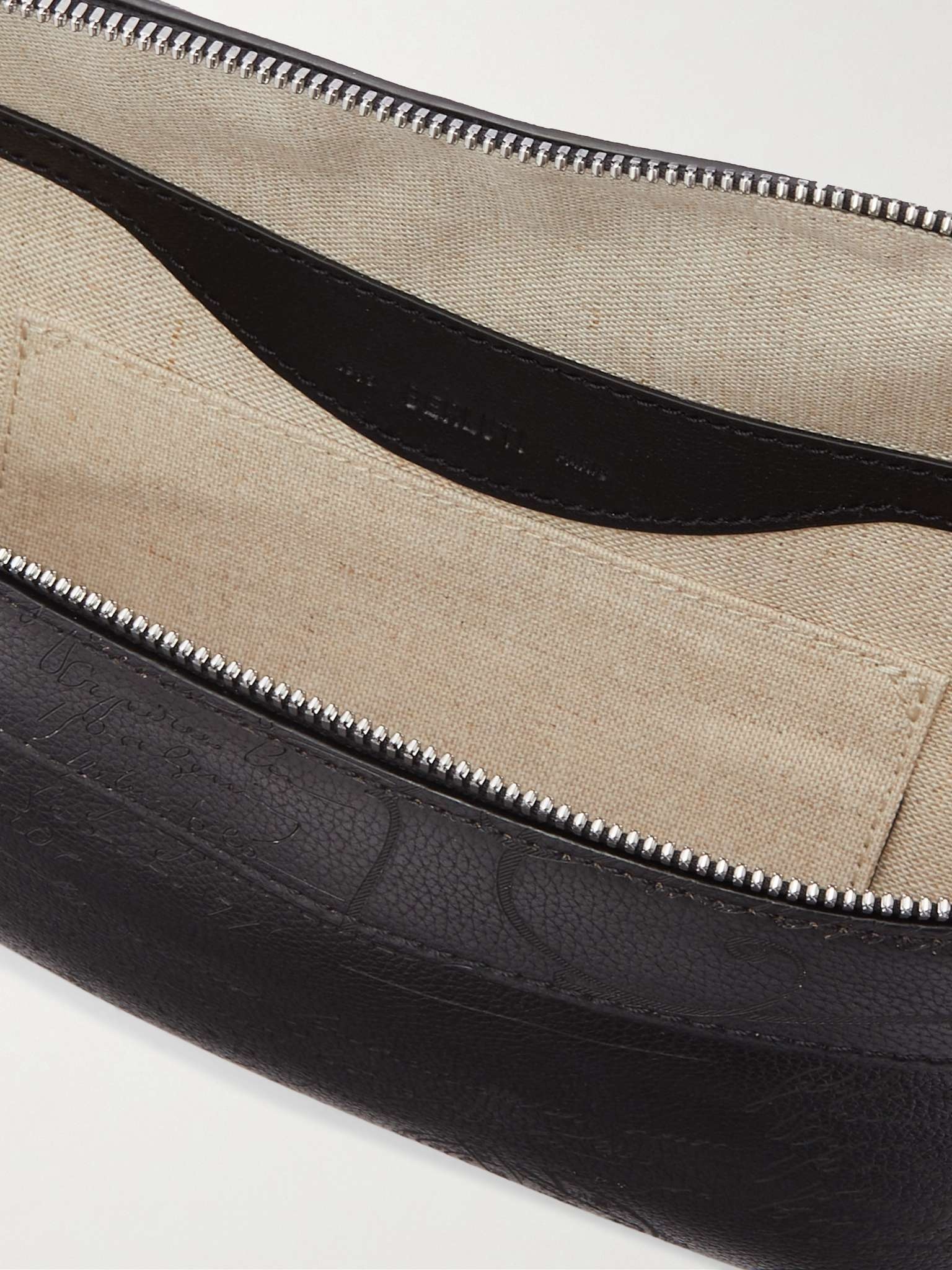 Rider Scritto Venezia Softy Full-Grain Leather Belt Bag - 3