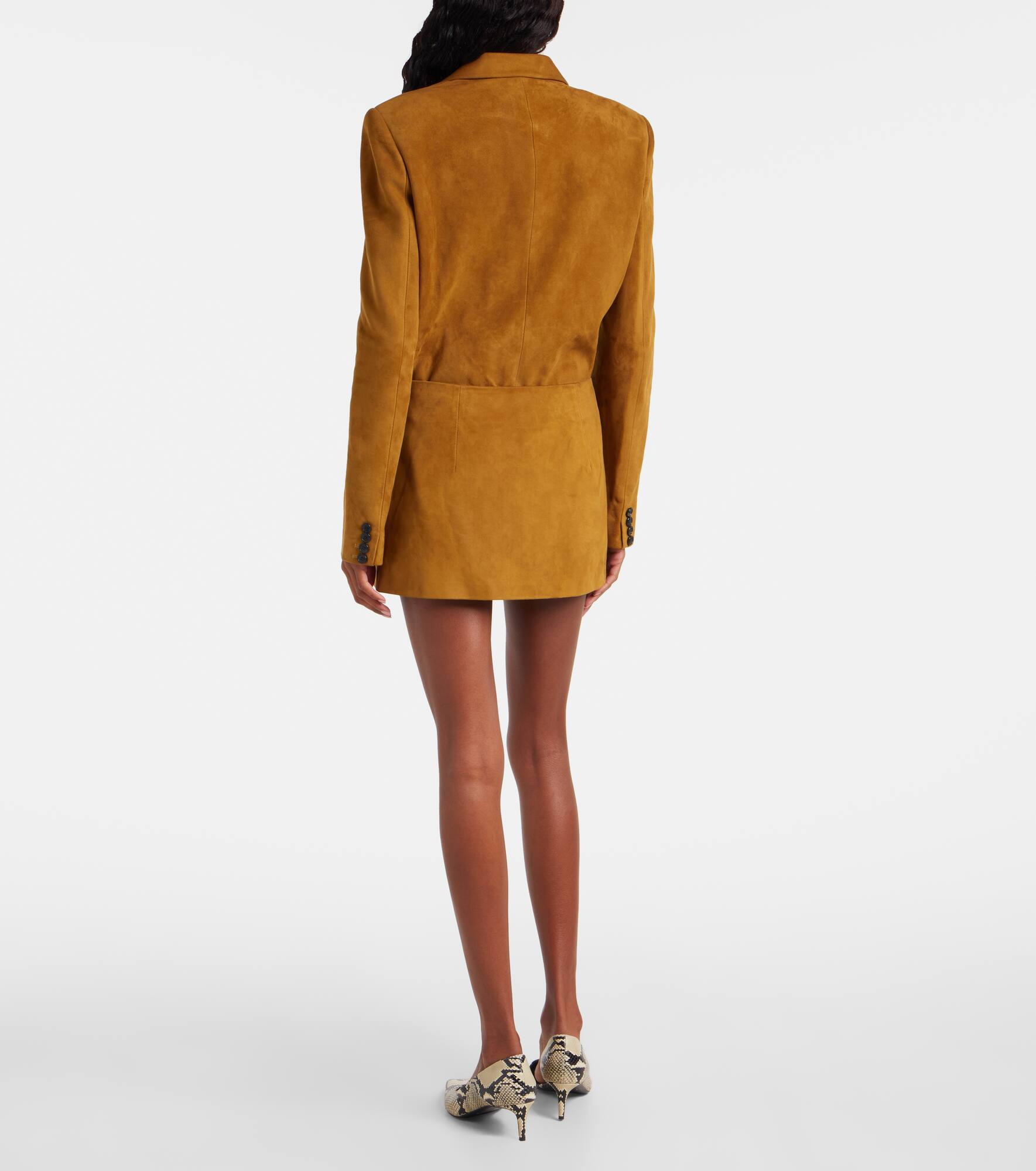 Jett suede miniskirt - 3