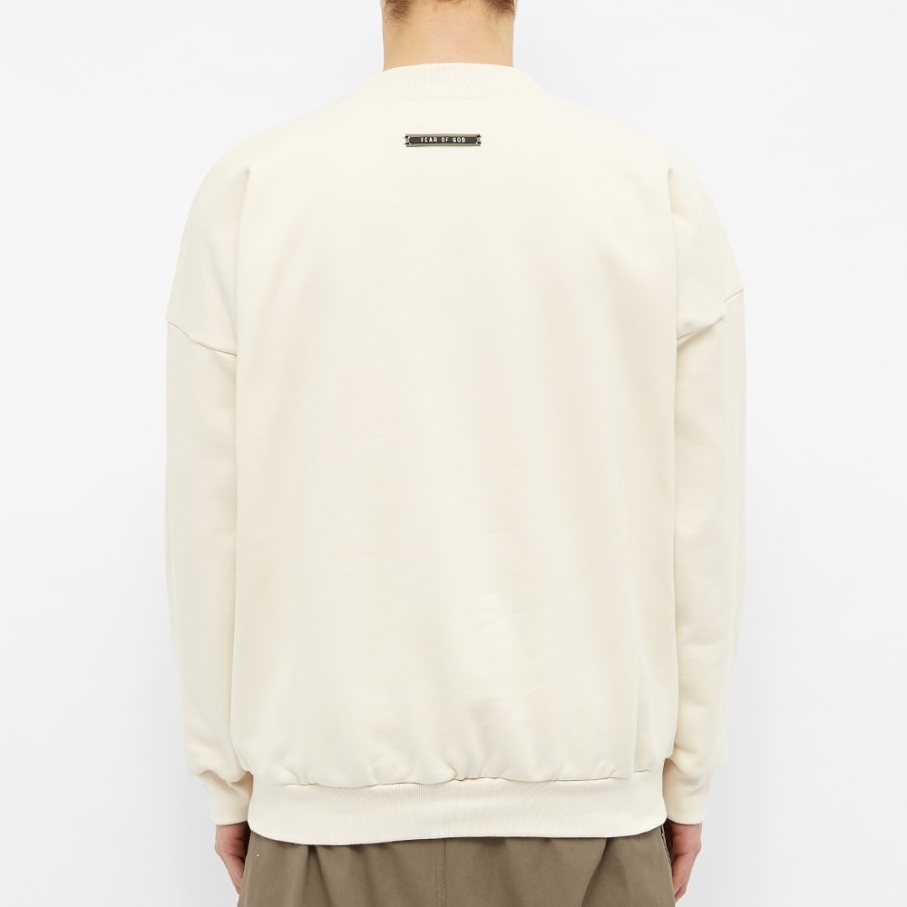 Fear of God Patch Logo Crew Sweat - 5