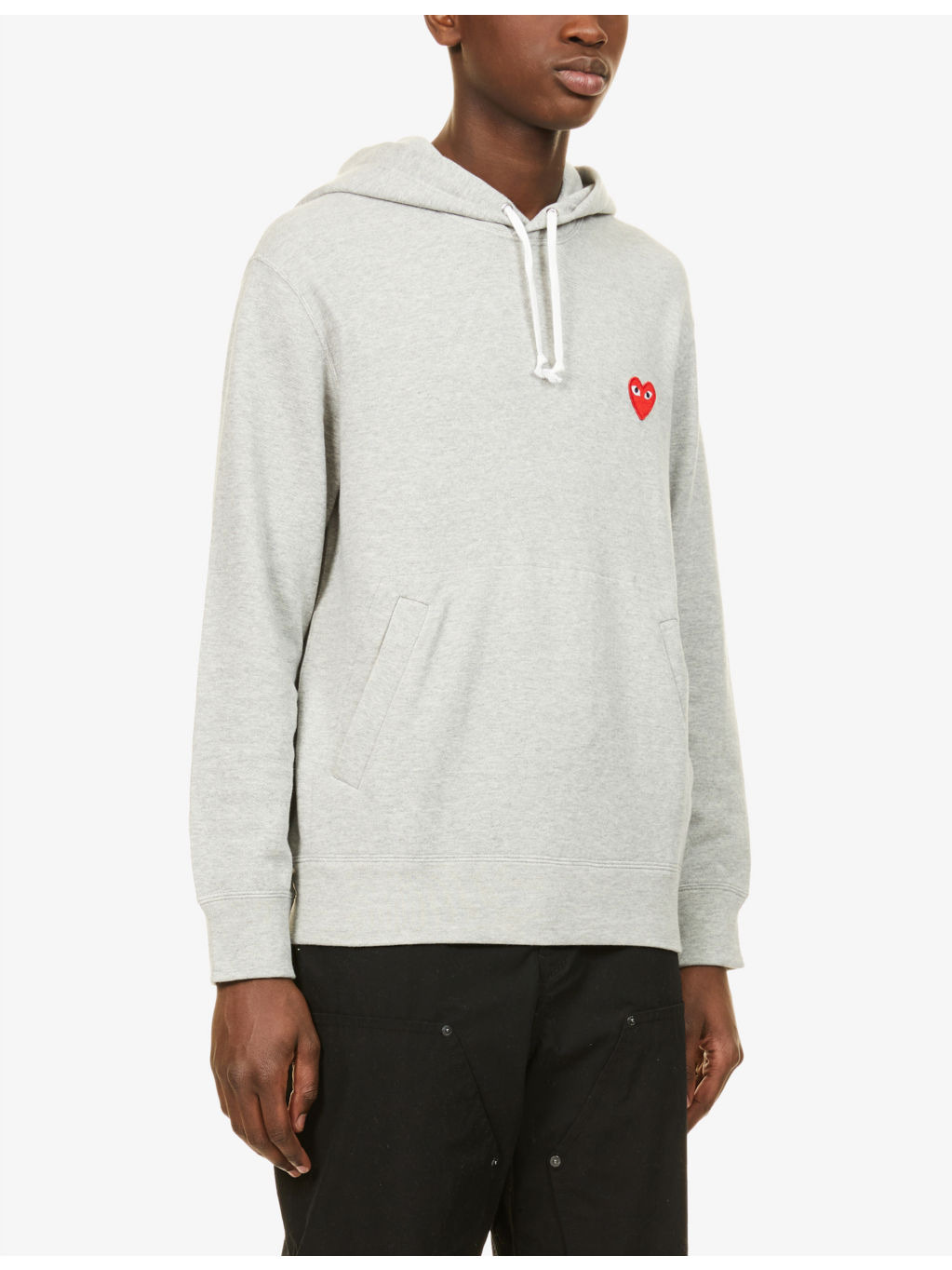 Logo-embroidered cotton-jersey hoody - 2
