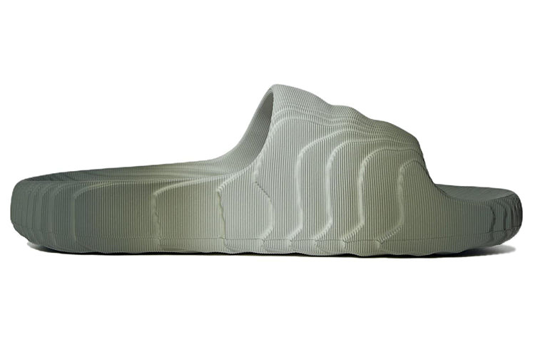 adidas Originals Adilette 22 Slides 'Wonder Silver Green' IG7494 - 2