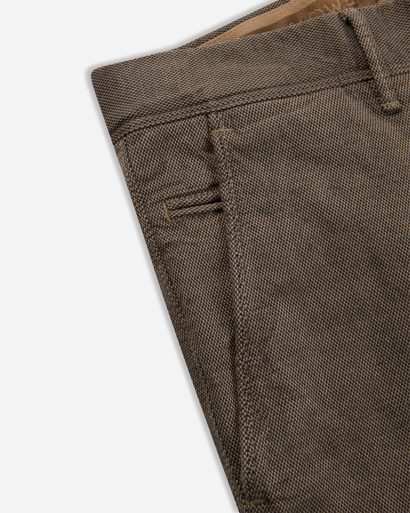 Tight fit cotton trousers 5