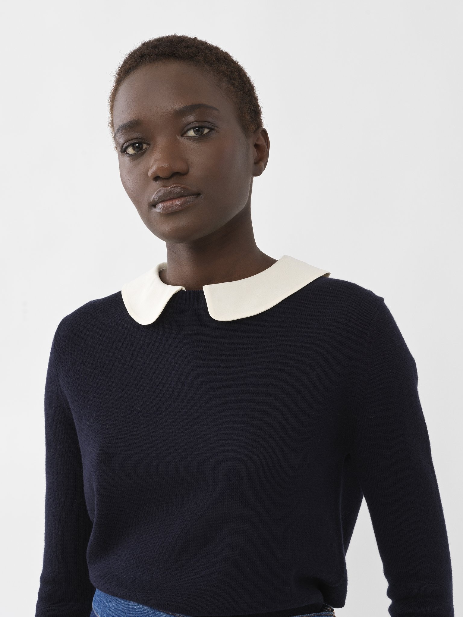 TROMPE-L’OEIL KNIT TOP - 2