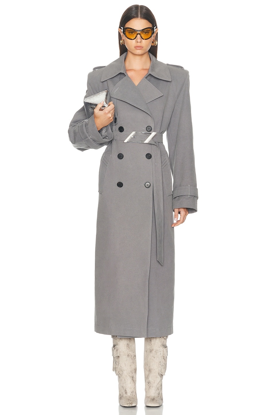 THE ATTICO Trench Coat | forward | REVERSIBLE