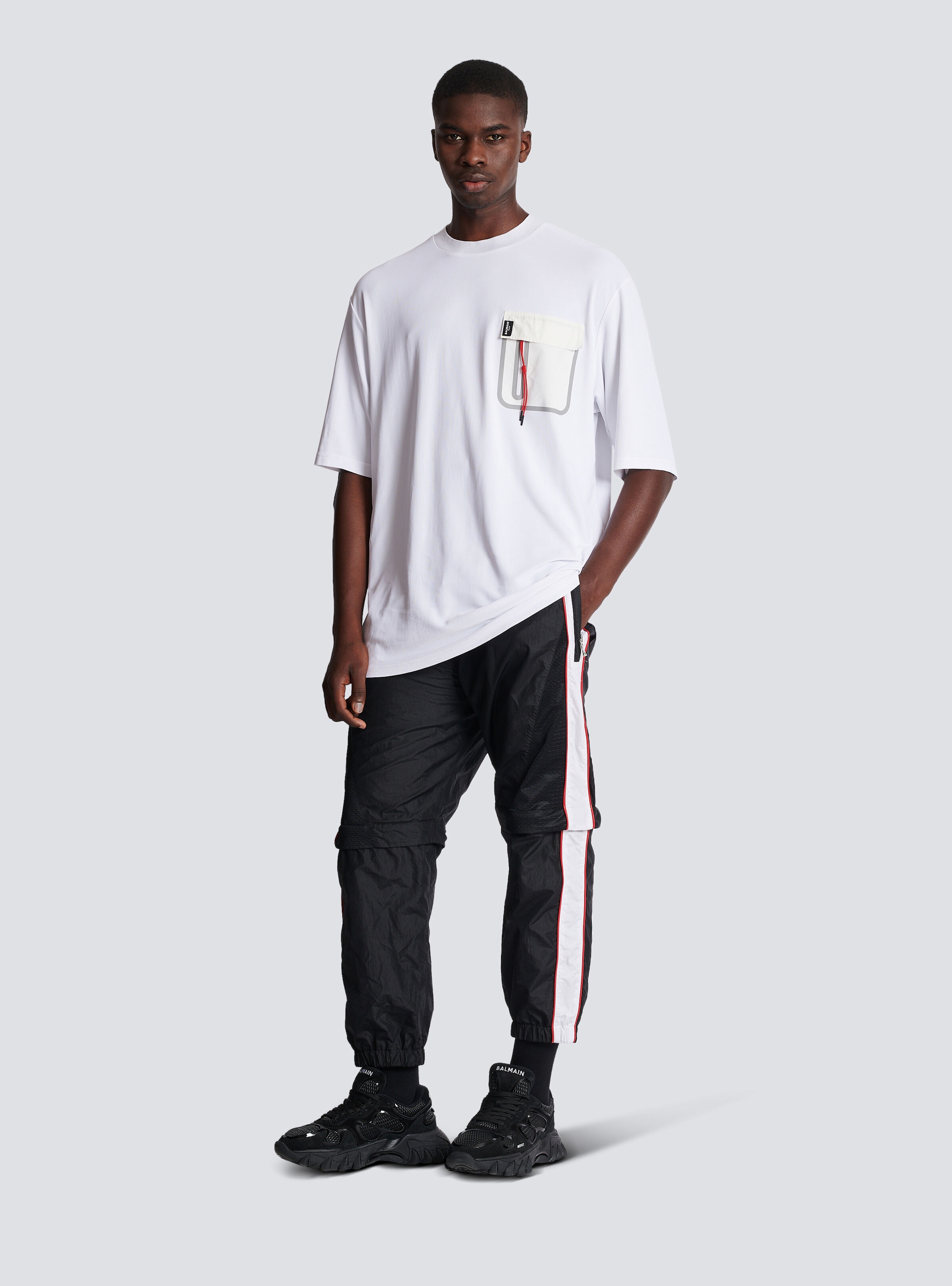 Balmain x Puma - Oversized T-shirt with pocket - 2