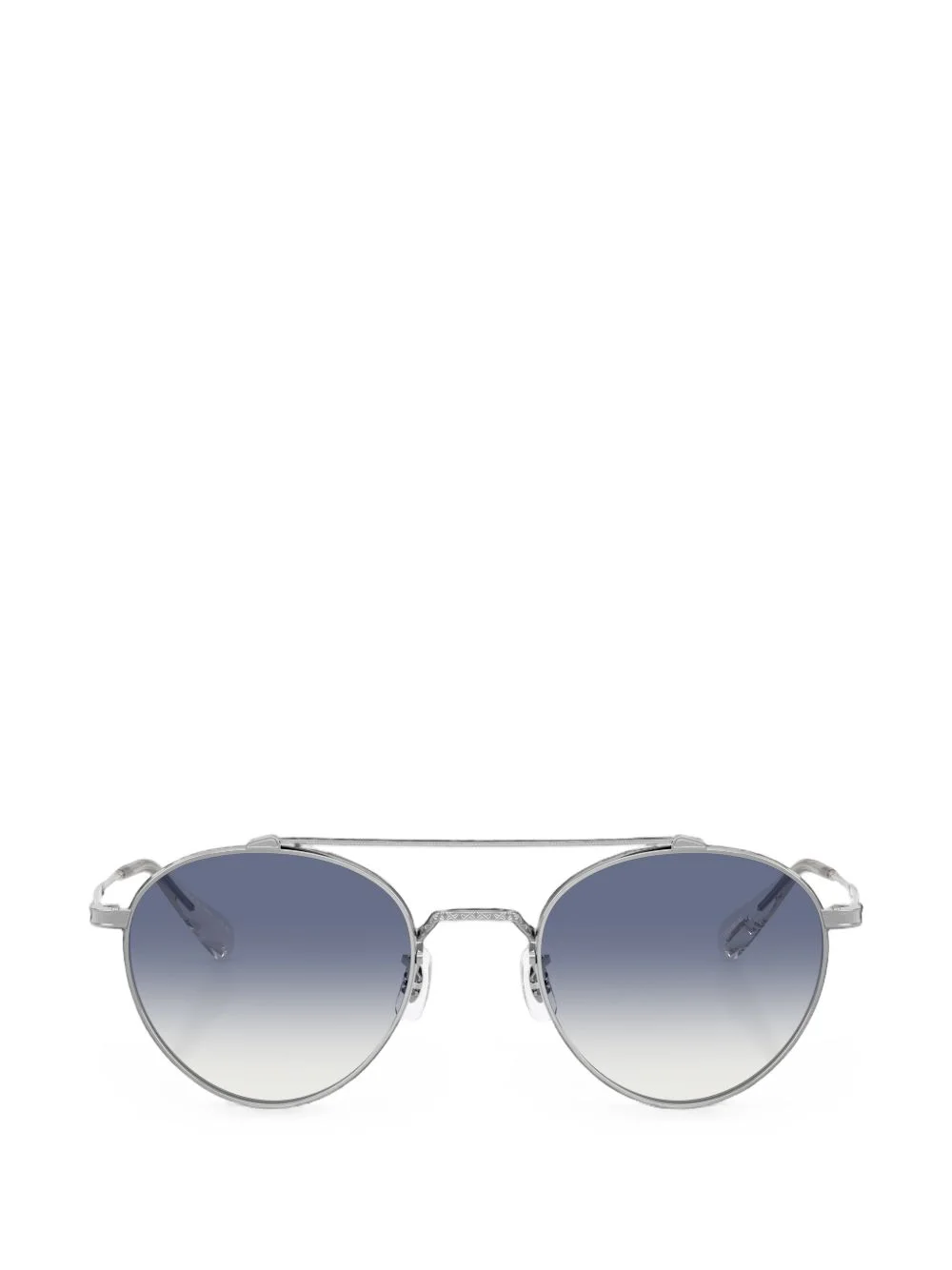 round-frame sunglasses - 1