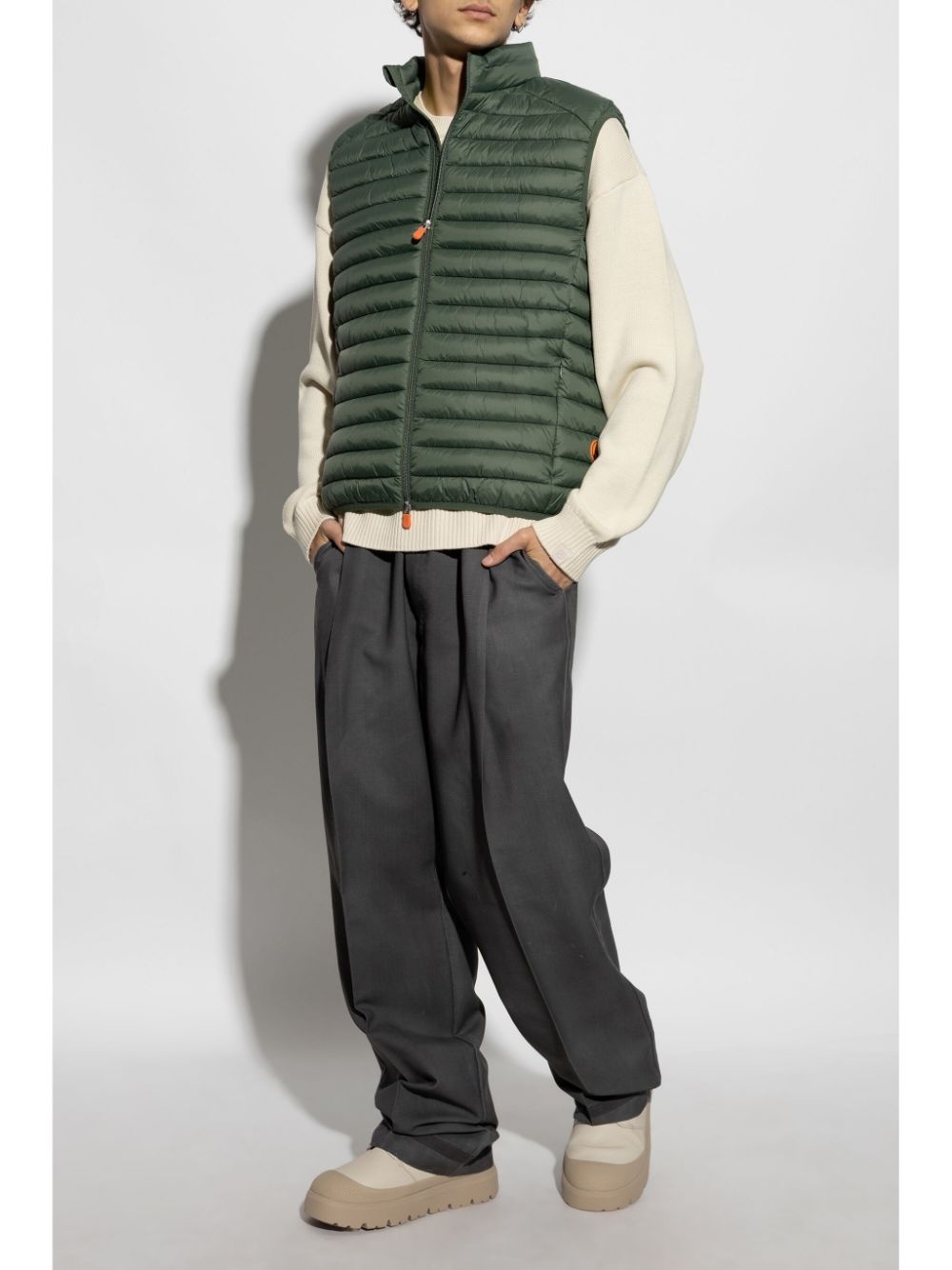 crew-neck organic cotton jumper - 2