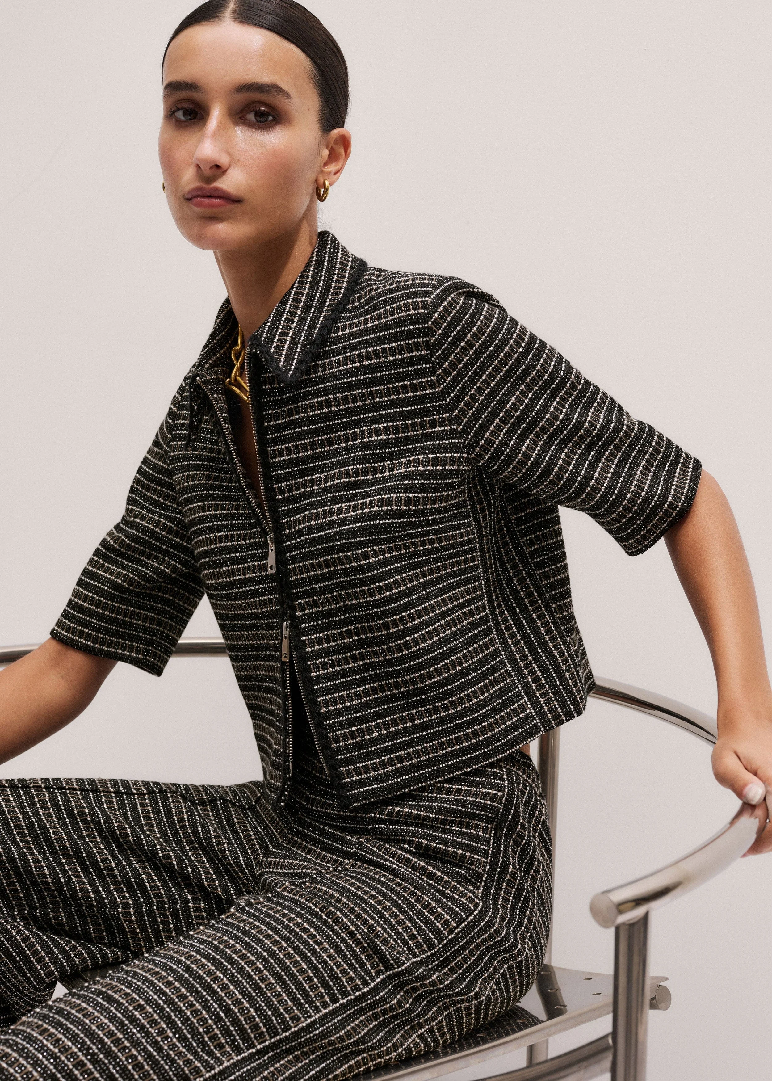 AM-PM Zip-Front Top - 1