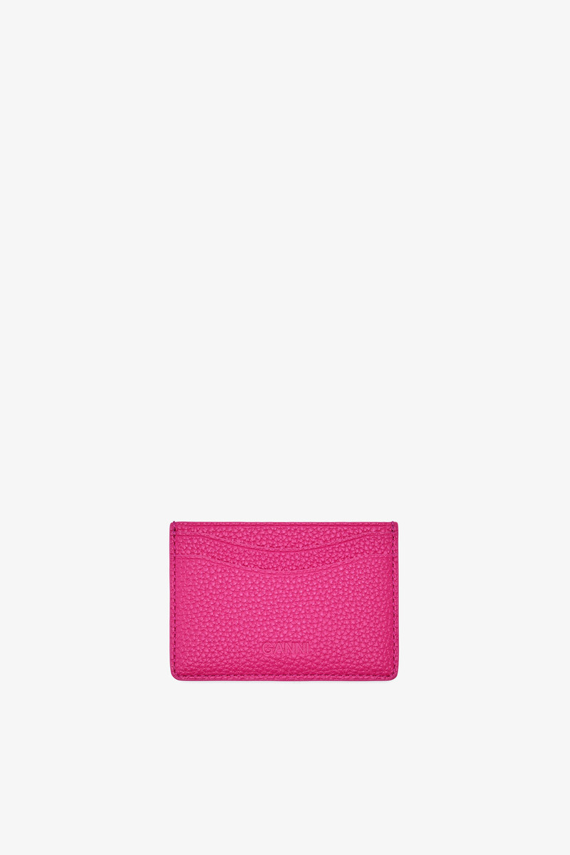 GANNI BOU CARD HOLDER IN PINK outlook