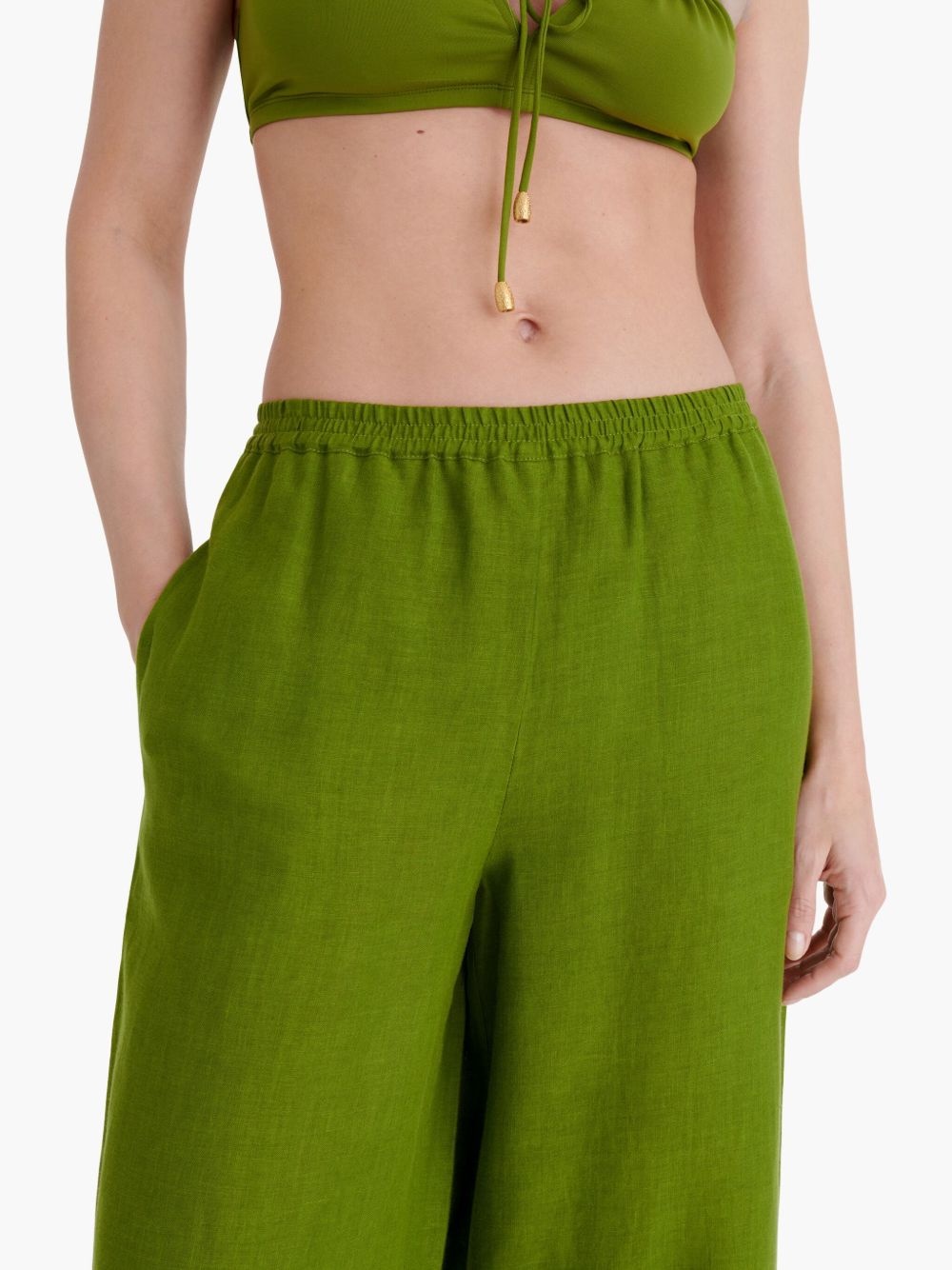 Select wide-leg trousers - 4