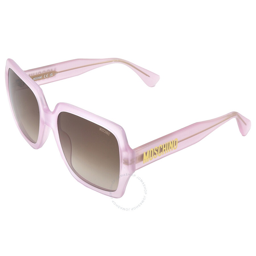 Moschino Brown Gradient Square Ladies Sunglasses MOS127/S 035J/HA 56 - 5