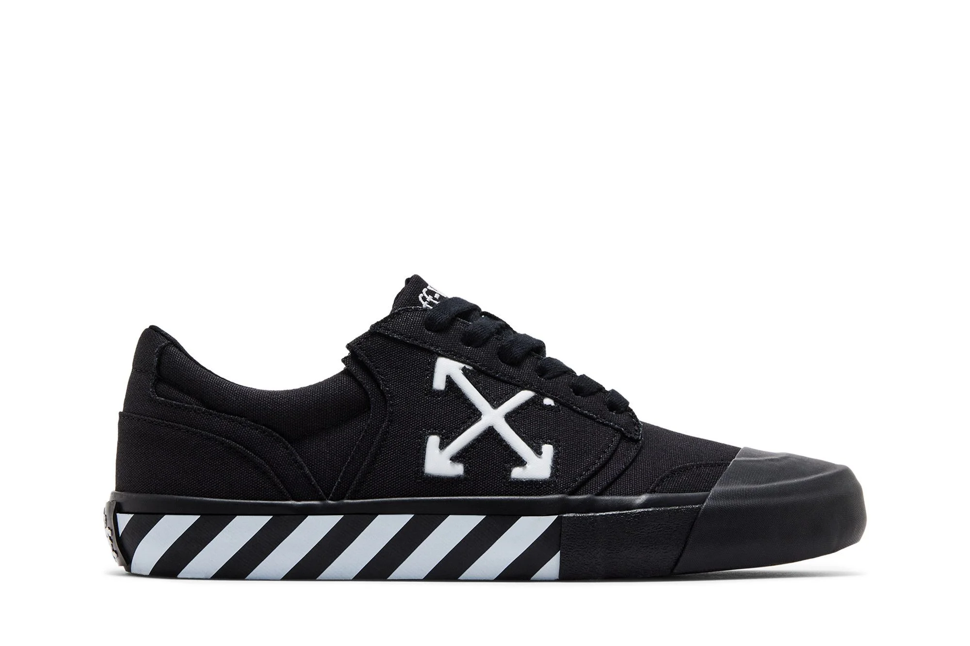 Off-White Vulc Undercut Sneaker 'Black White' - 1