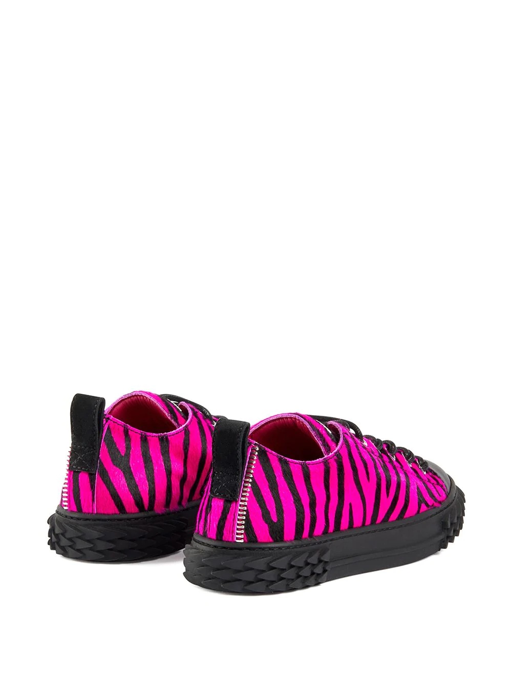 Blabber zebra-print sneakers - 3