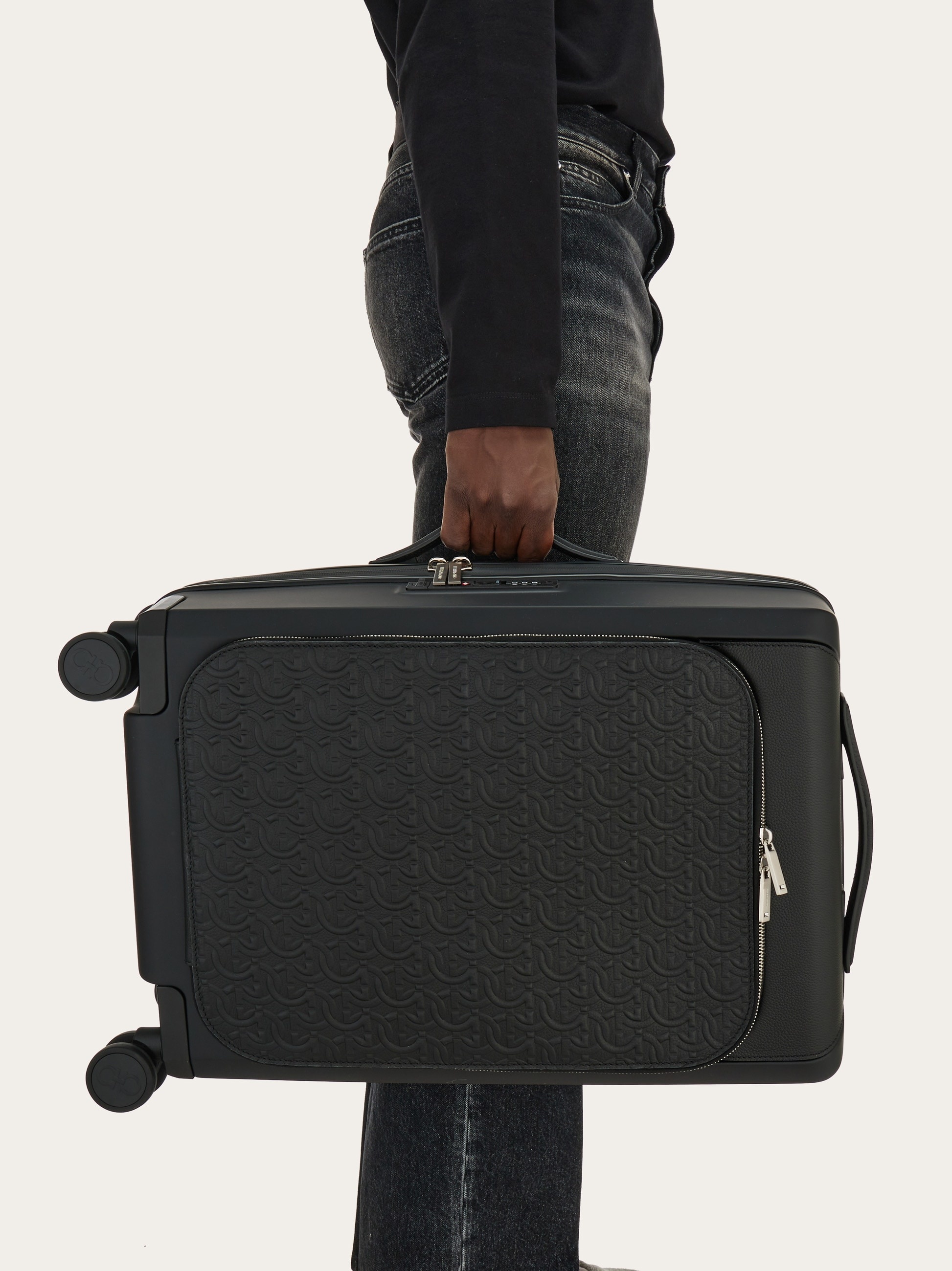 Trolley with Gancini pattern - 2
