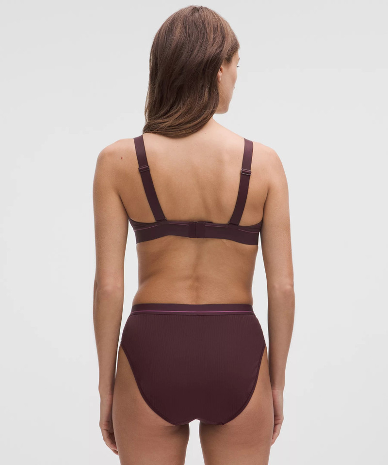 lululemon Stretch Cotton Ribbed Logo Bralette *B/C Cup outlook