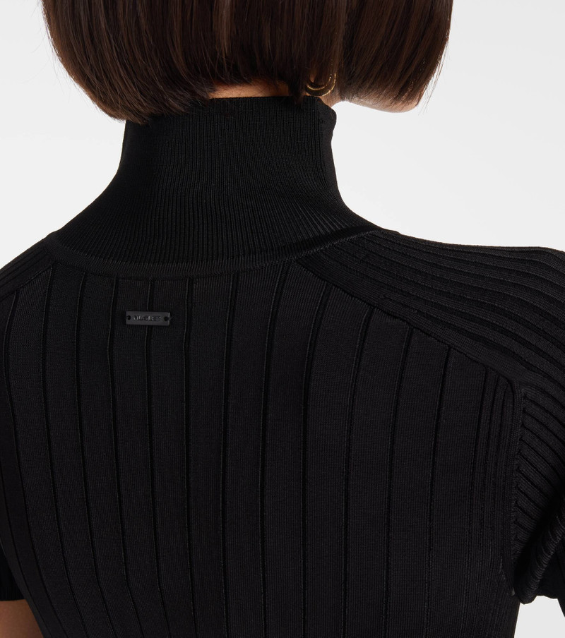 Ribbed-knit midi dress 6