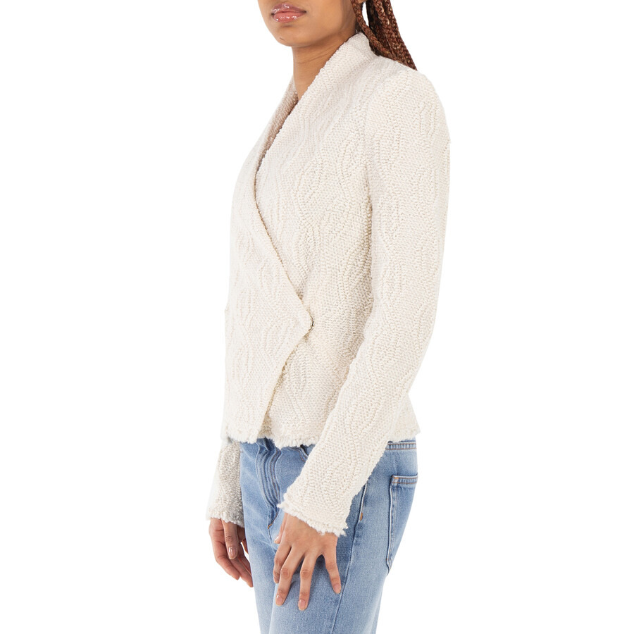 Isabel Marant Ladies Ecru Loyana Cowens Jacket - 2