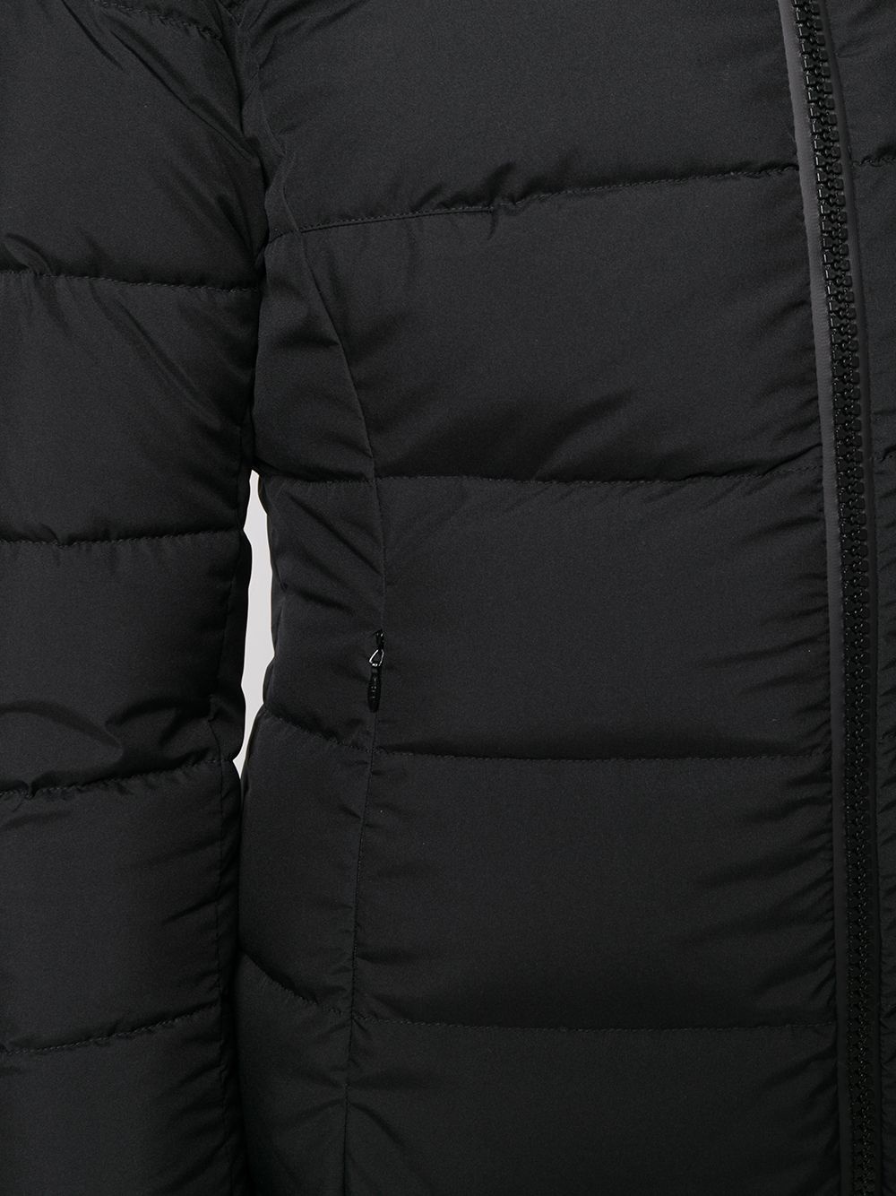 fitted puffer coat - 8