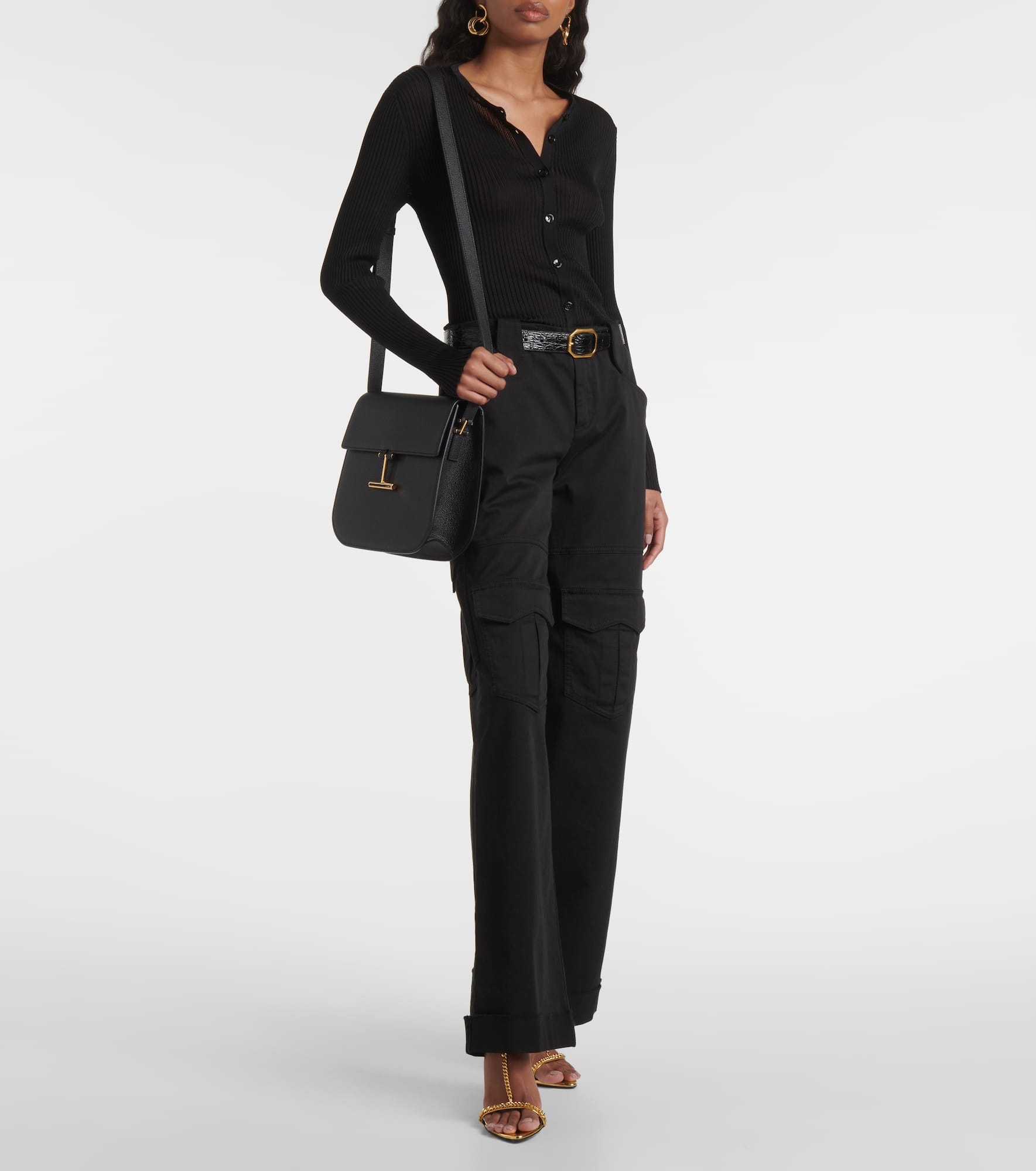 Tara Medium leather crossbody bag - 5