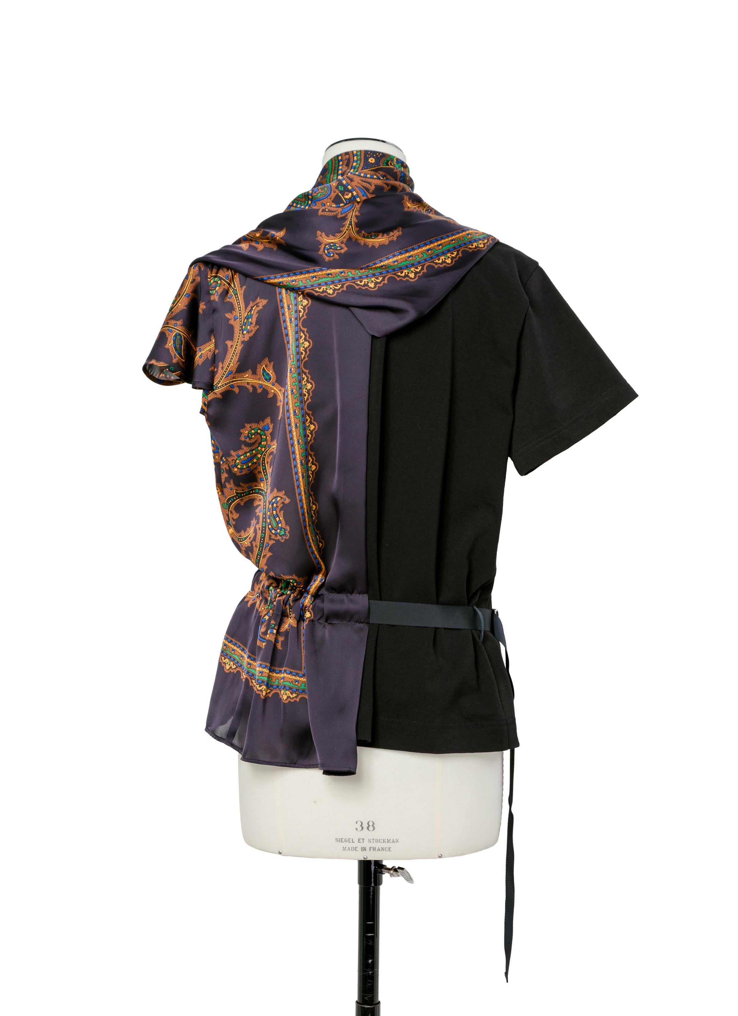 Paisley Print x Cotton Jersey T-Shirt - 3
