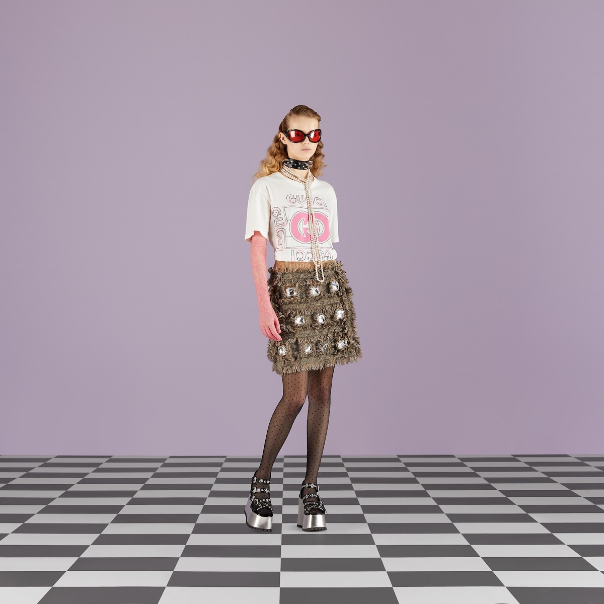 Gucci vintage logo print T-shirt - 2