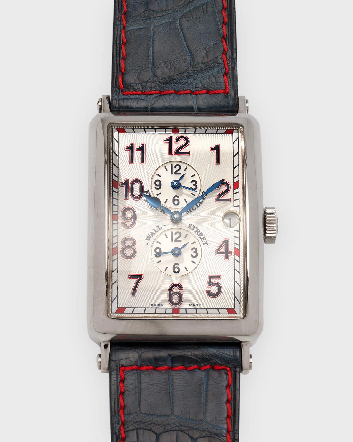 18K White Gold Long Island Master Banker Watch - 1