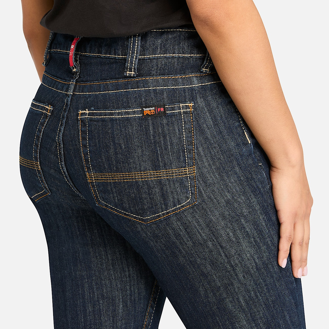 Women's Timberland PRO® Grit-N-Grind Flame-Resistant Flex Denim Work Jeans - 4