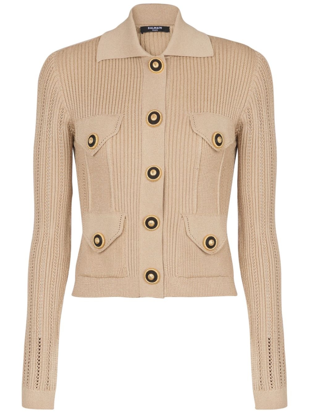 Balmain Cardigan With Buttons | wananluxury | REVERSIBLE