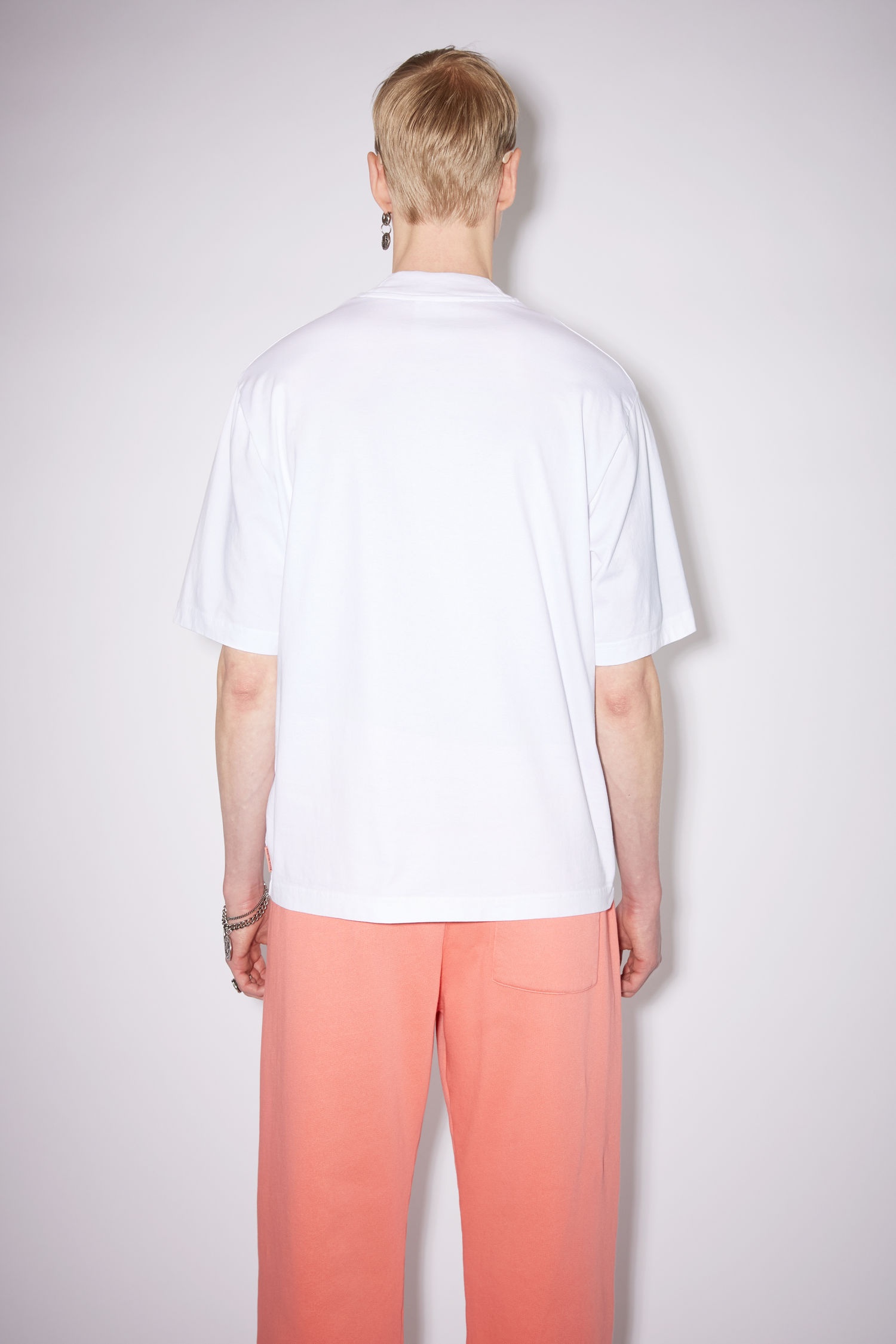 Mock neck t-shirt - Optic White - 3