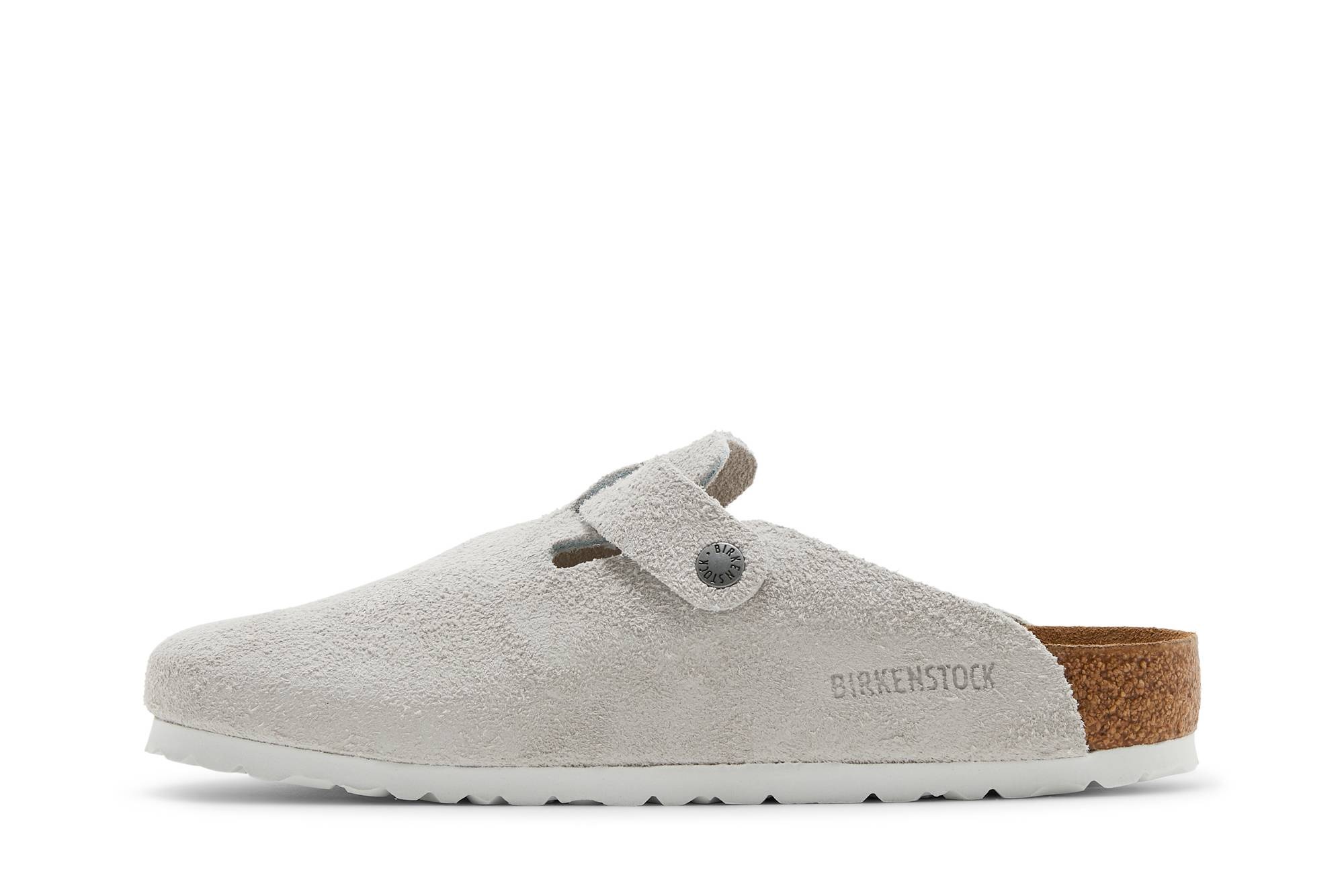 BIRKENSTOCK Stussy x Boston Shaggy 'Bone' | REVERSIBLE