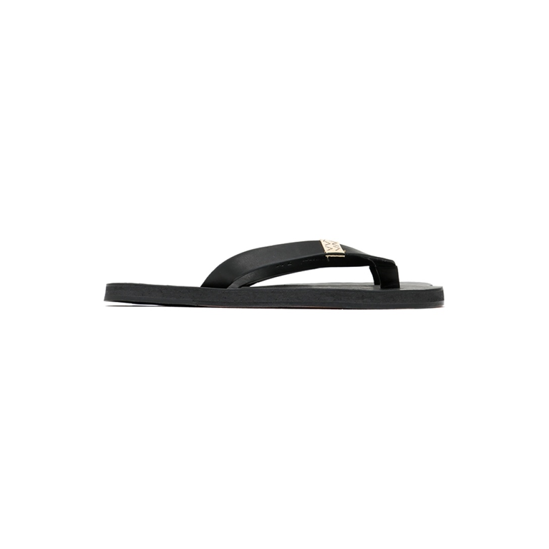 HANA SANDAL-FOLK BLACK - 1