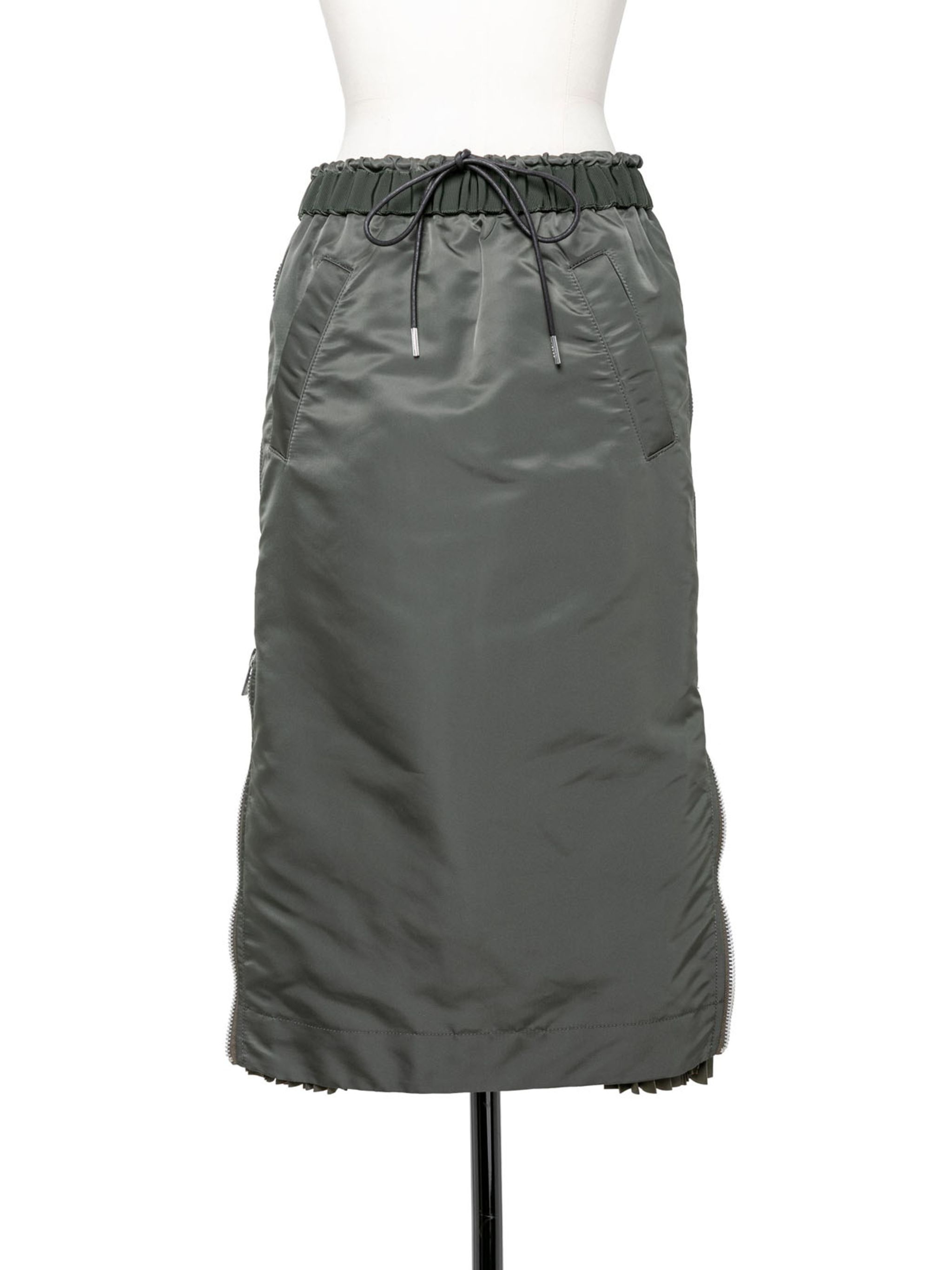 Nylon Twill Skirt - 1