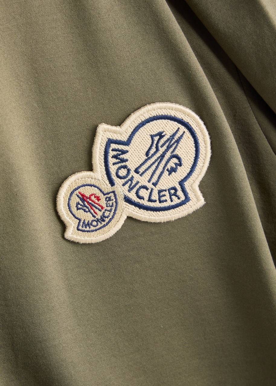 Moncler Logo Cotton T-shirt - 5