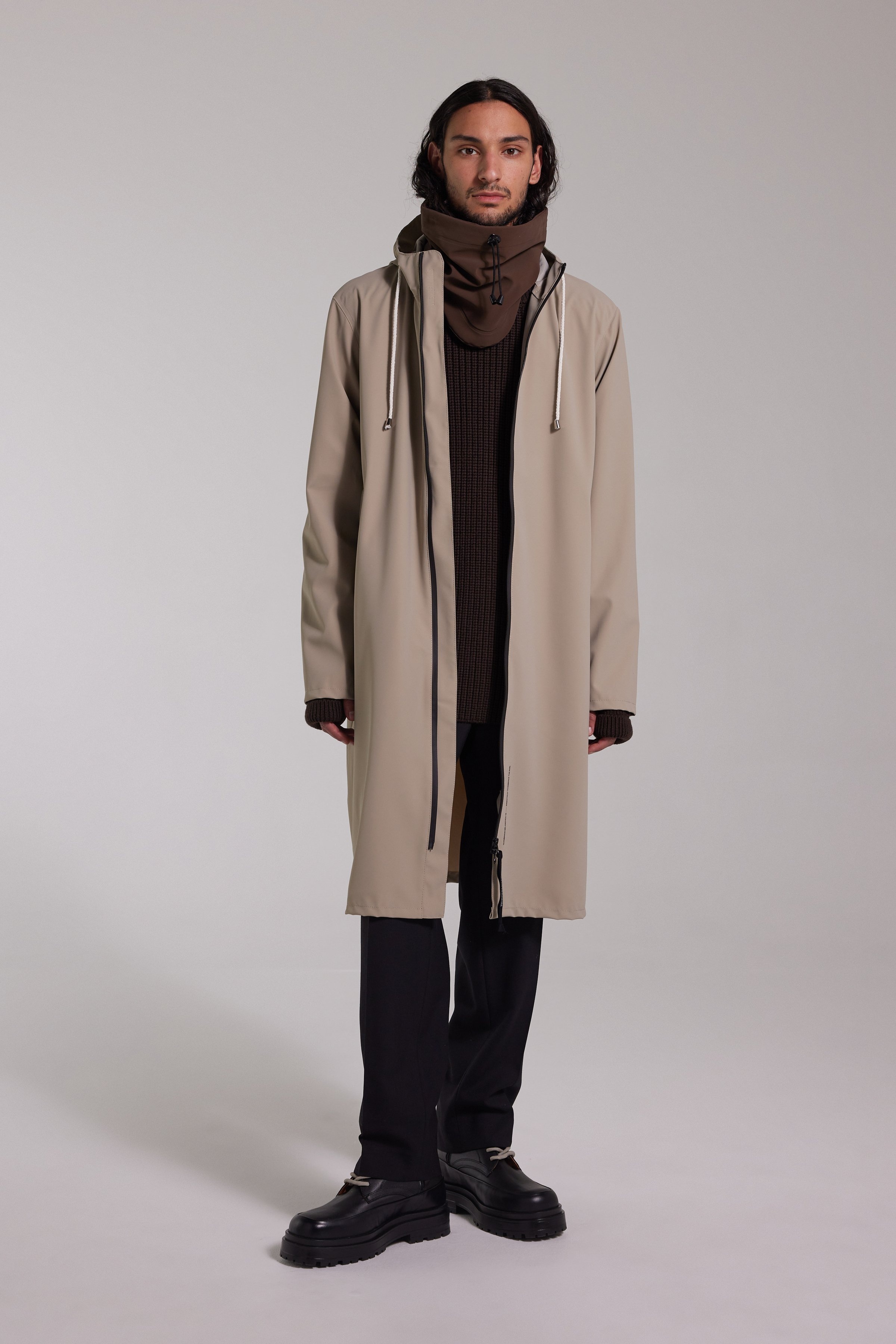 Camden Lightweight Matte Parka Potato - 2