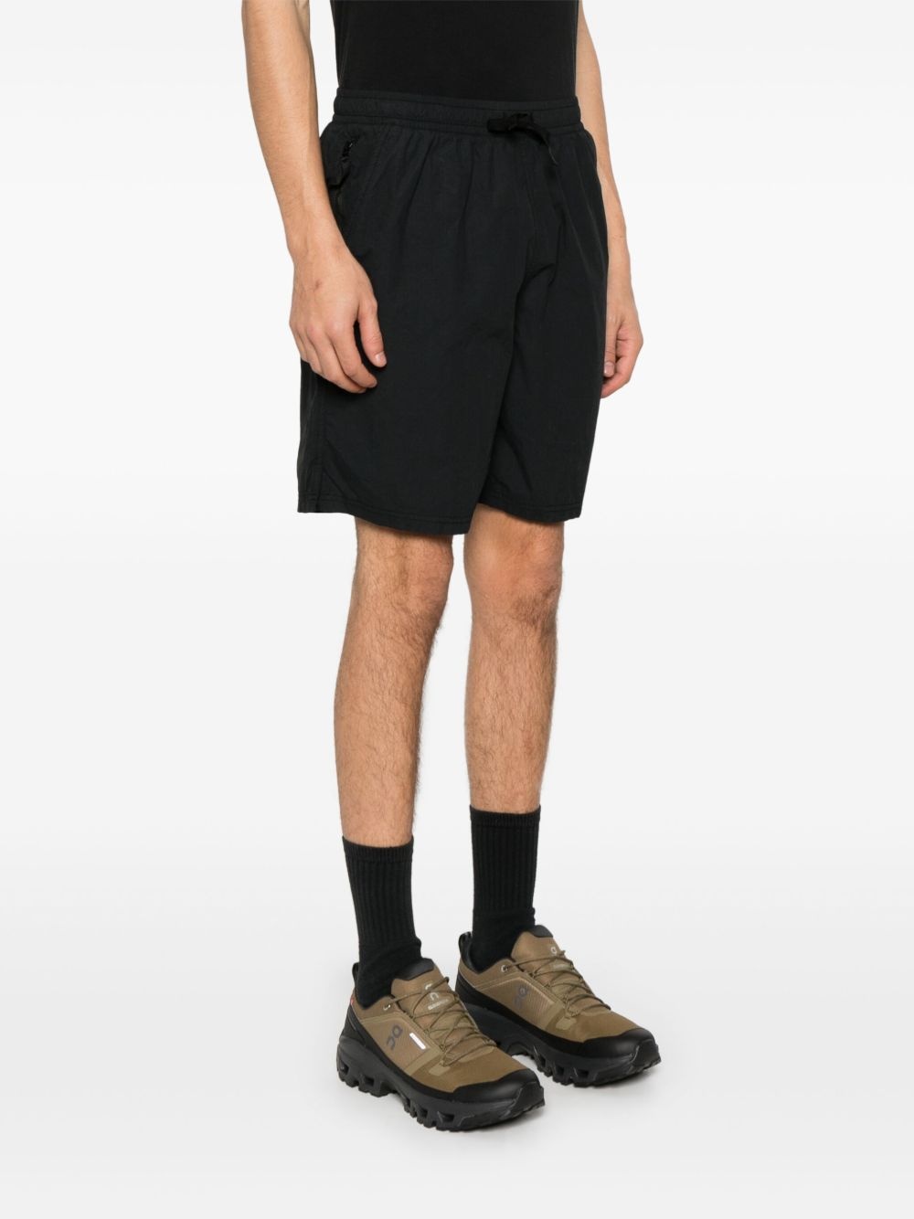 Compass-motif track shorts - 3